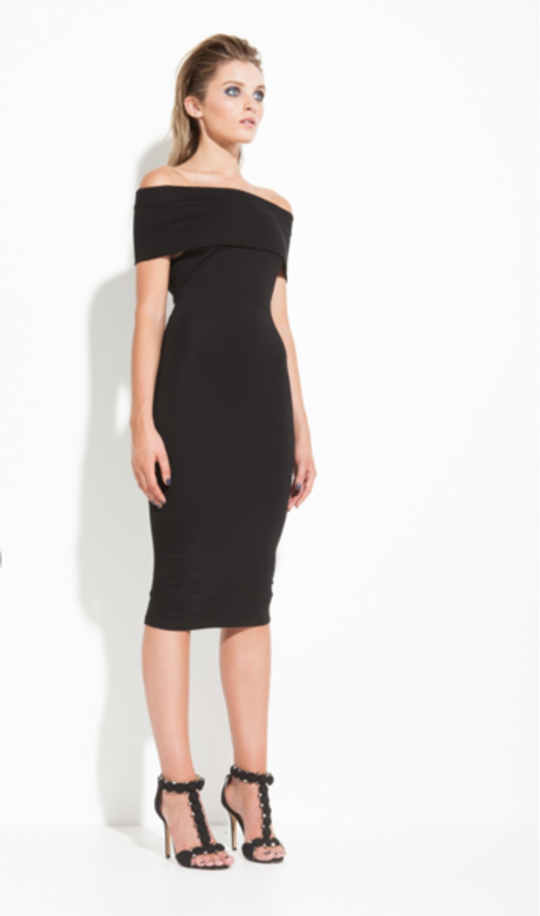 Mossman The Bare Shoulder Dress in Burgundy Size 6 for rent on The Volte - main image