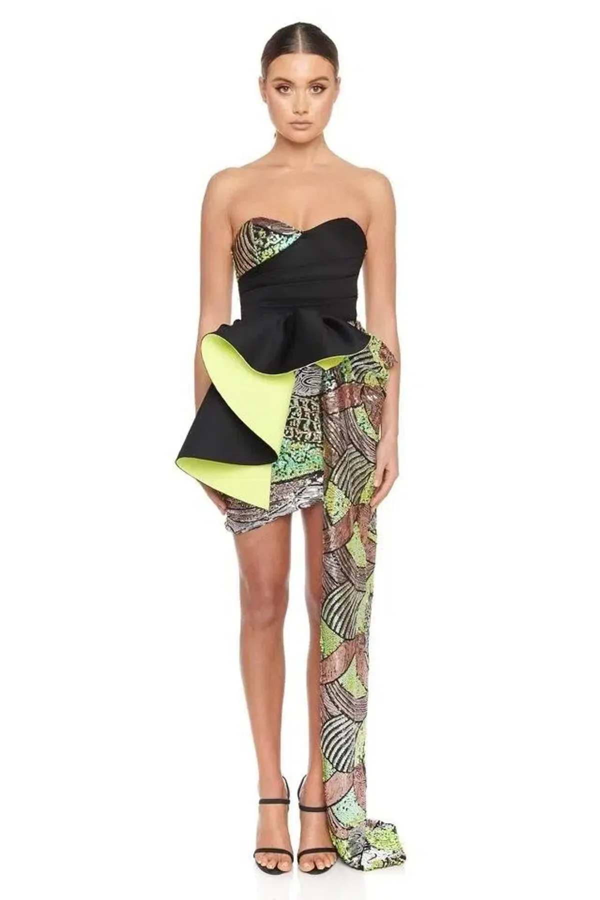 Eliya The Label Florence Dress Black Size 10 - Image 1