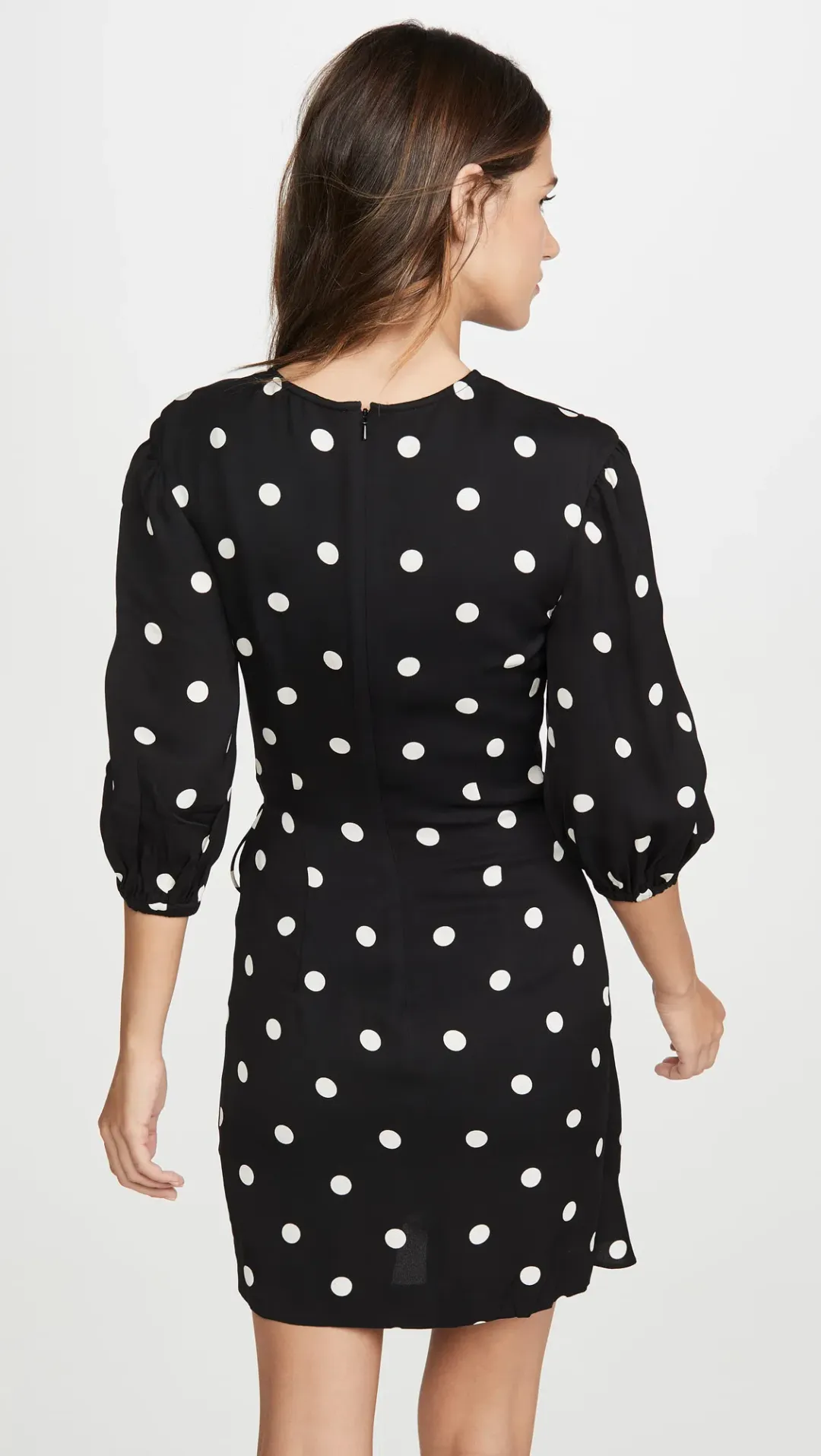 Rebecca Vallance Penelope Long Sleeve Mini Dress Print Size 8 for rent on The Volte - main image