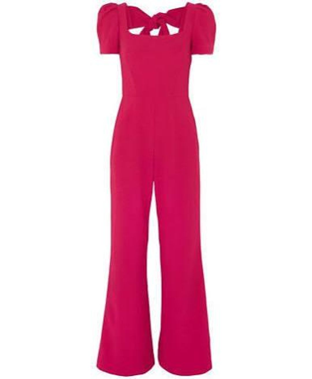 Rebecca Vallance Pink poppy bow detailed Jumpsuit for rent on The Volte - main image