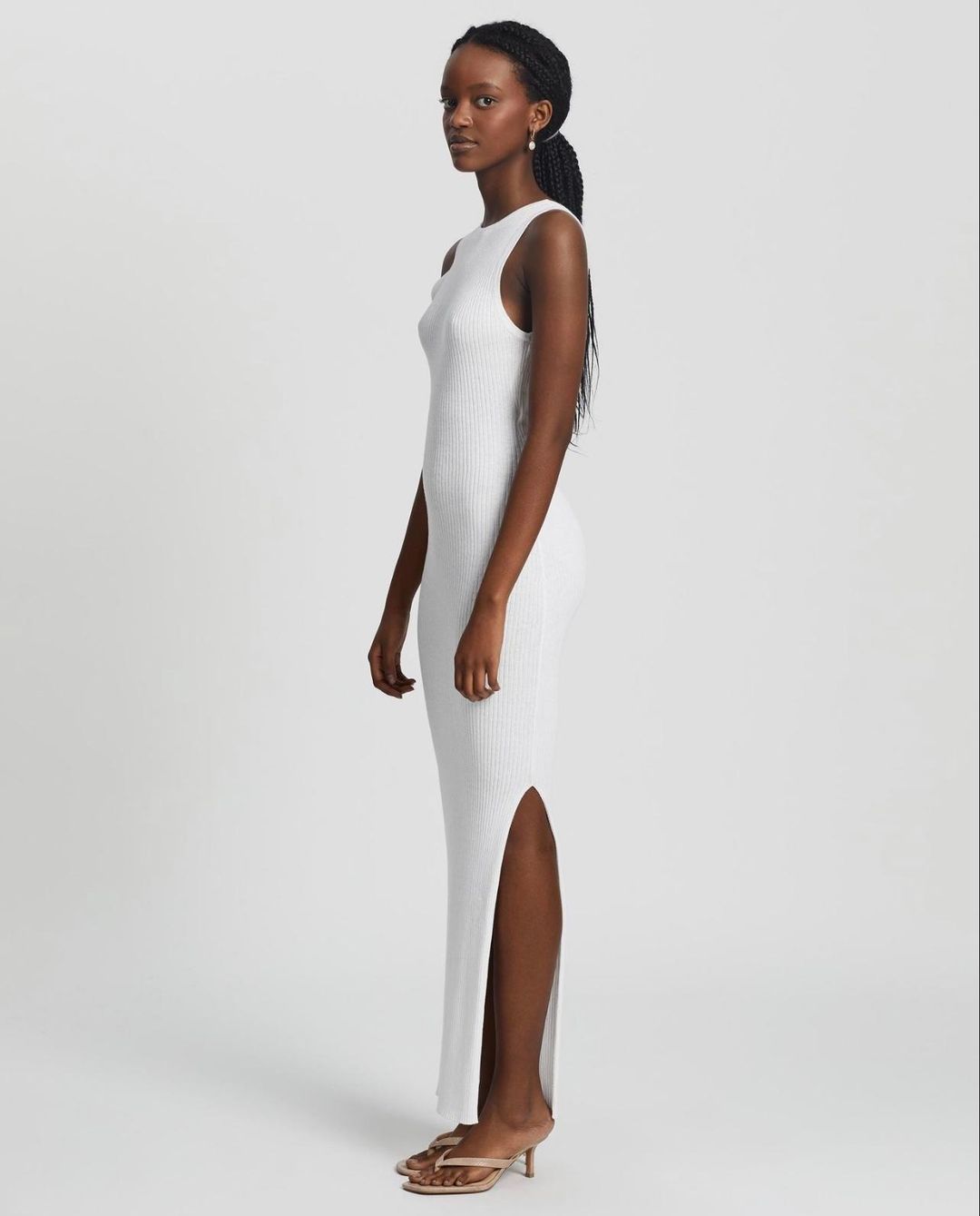 Bec & Bridge Midi Dress White Size 14 for rent on The Volte - main image