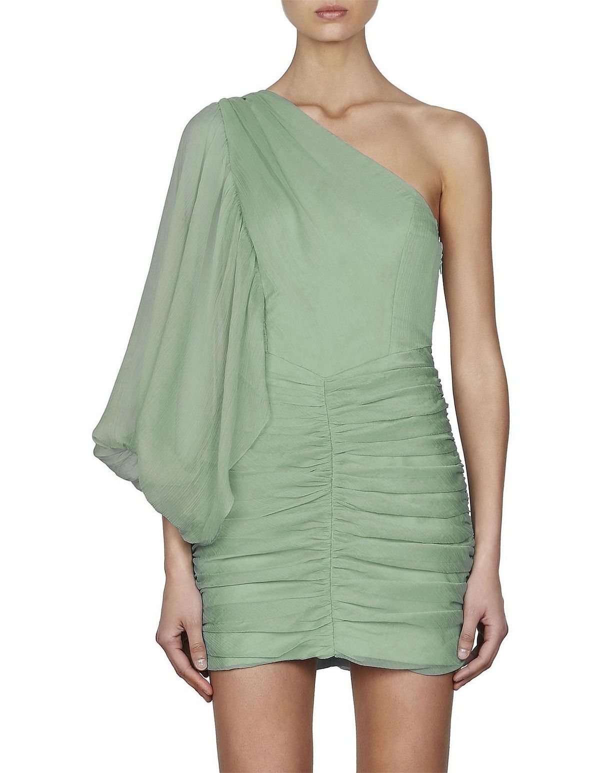 Shona Joy One Shoulder Desi Mini Dress - Image 1