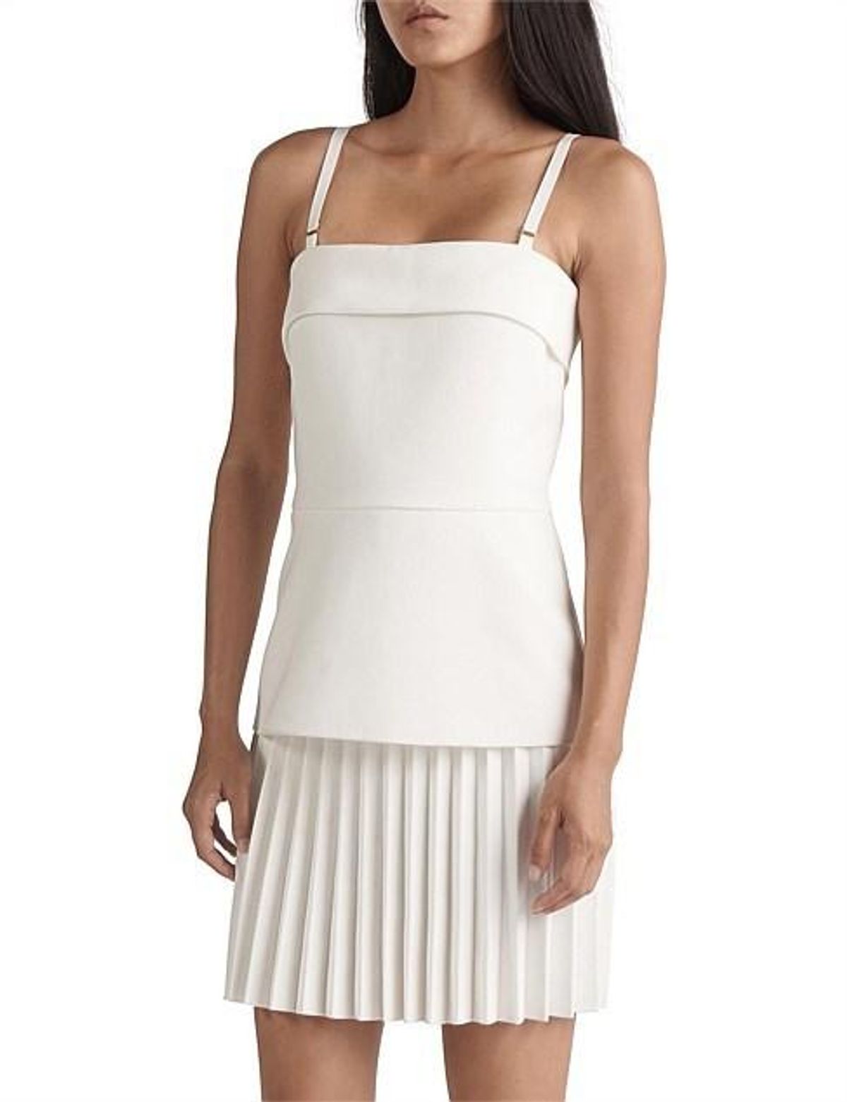 Dion Lee - Linear Pleat E-Hook Mini Dress size 8 - Image 1