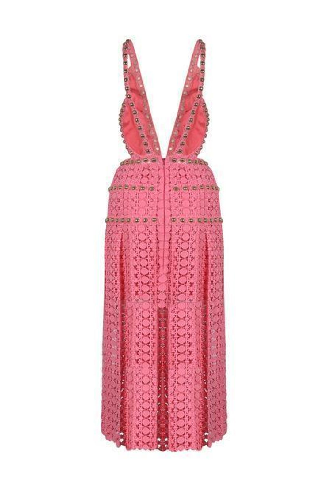 Thurley Titan Midi Dress Pink Size 6 for rent on The Volte - main image