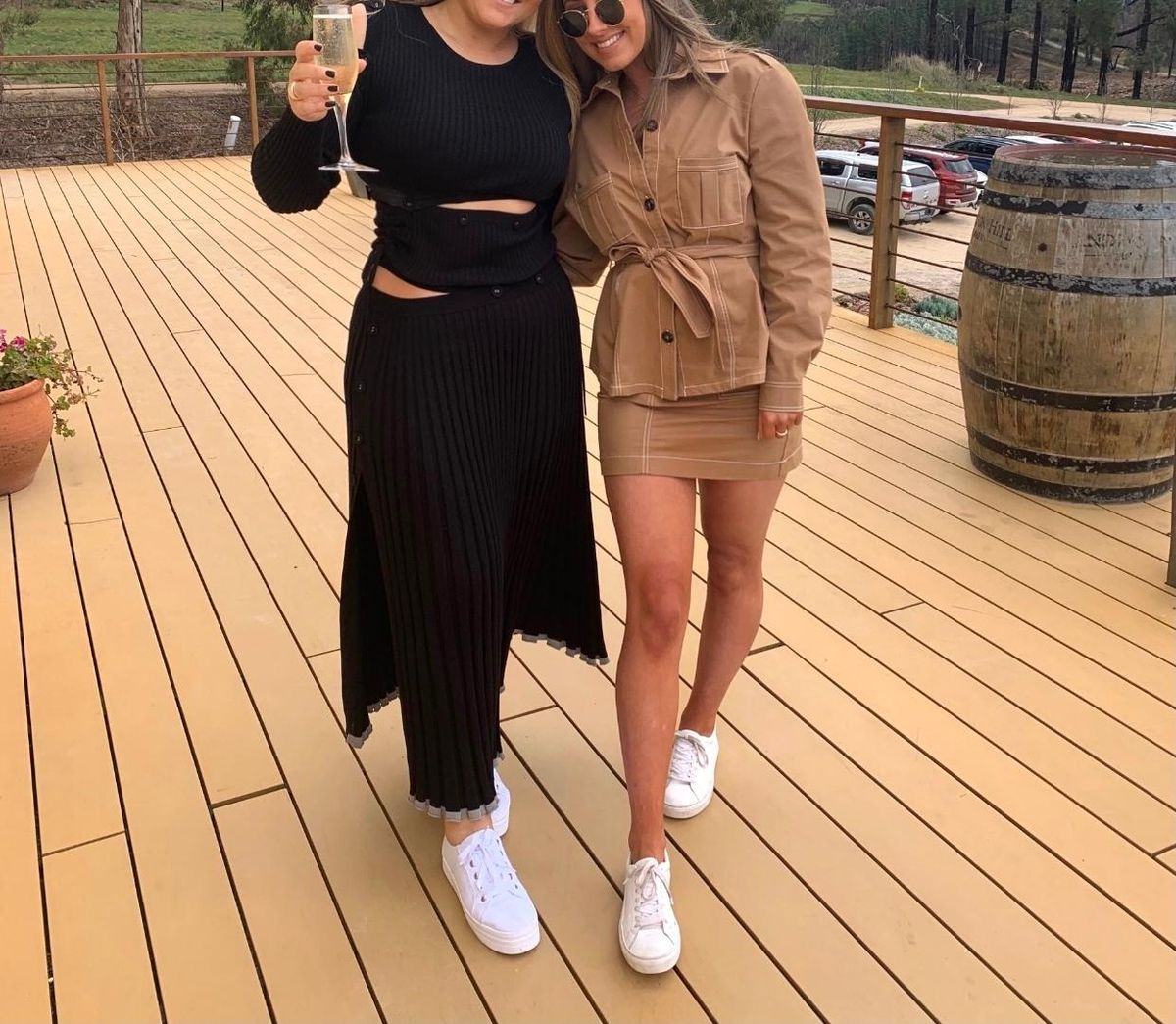 Christopher Esber Deconstruct Long Sleeve Knit Dress Black Size M - Image 5