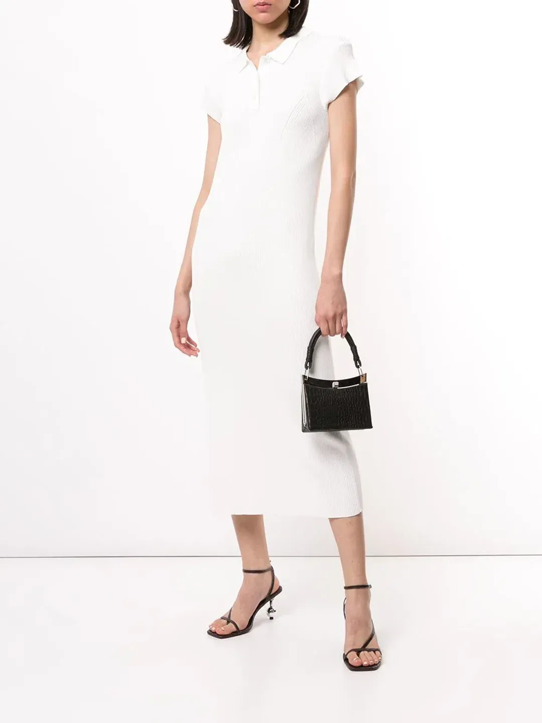 Manning Cartell MVP Polo Knit Dress White Size 6 for rent on The Volte - main image