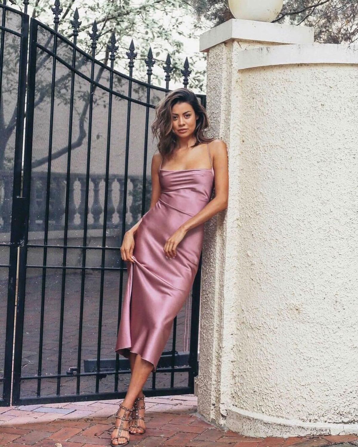 Sofia the Label - Sorrento Dress Pink Sz 8 - Image 2