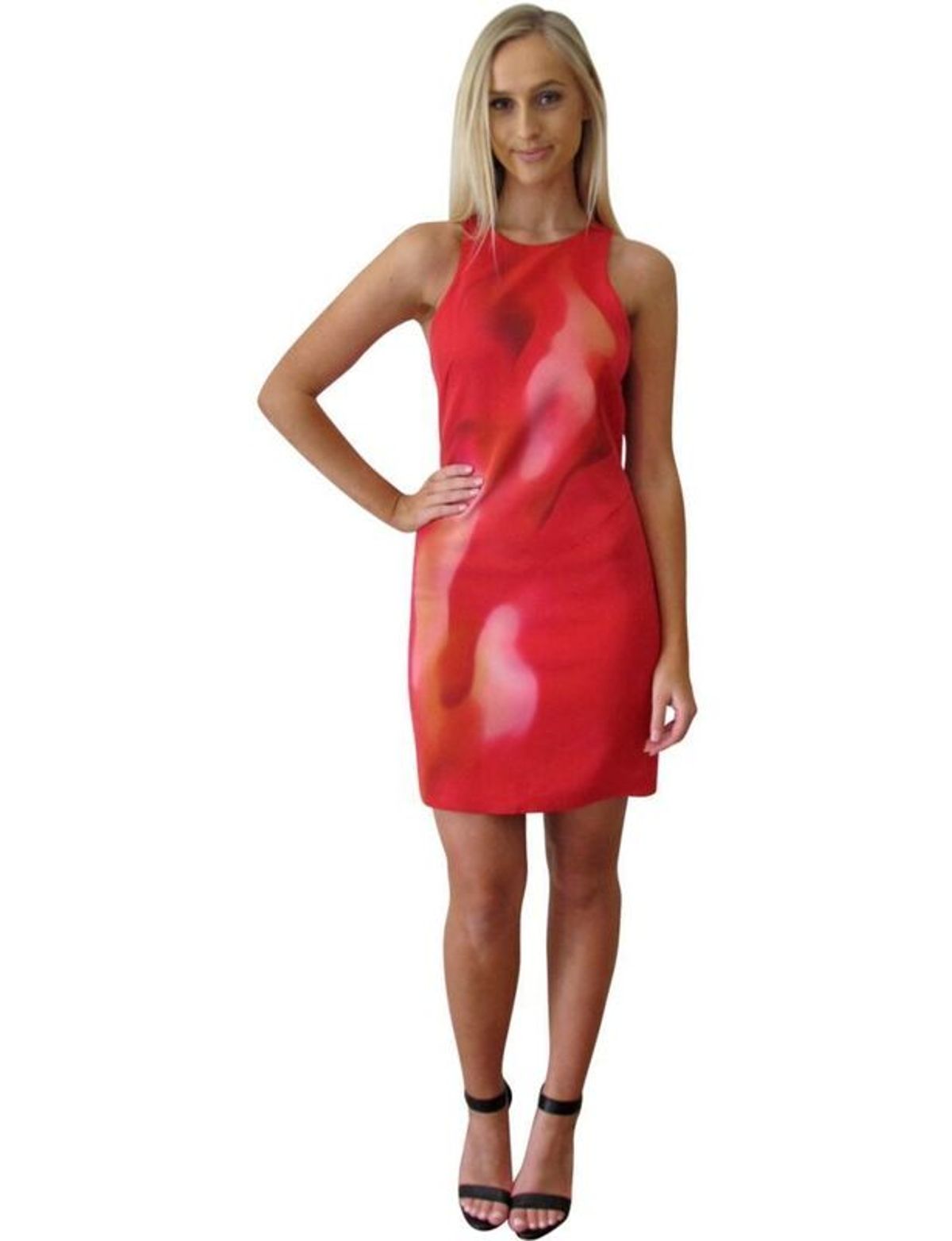 Dion Lee Sleeveless Cocktail Mini Dress Multi Size 10 - Image 1