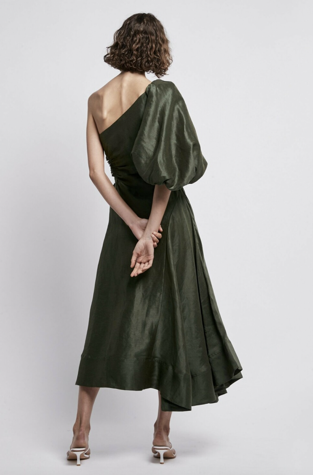 AJE CONCEPT DRESS- BONSAI GREEN  for rent on The Volte - main image