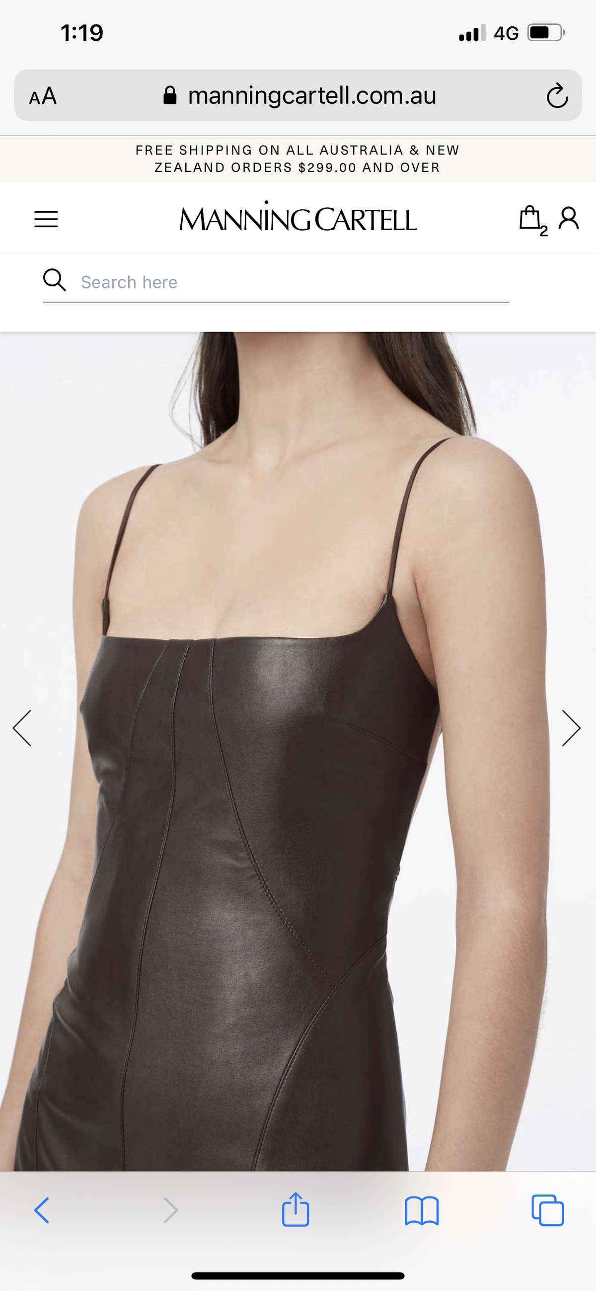 Manning Cartell Alter Egos Backless Dress Brown Size 6 - Image 5