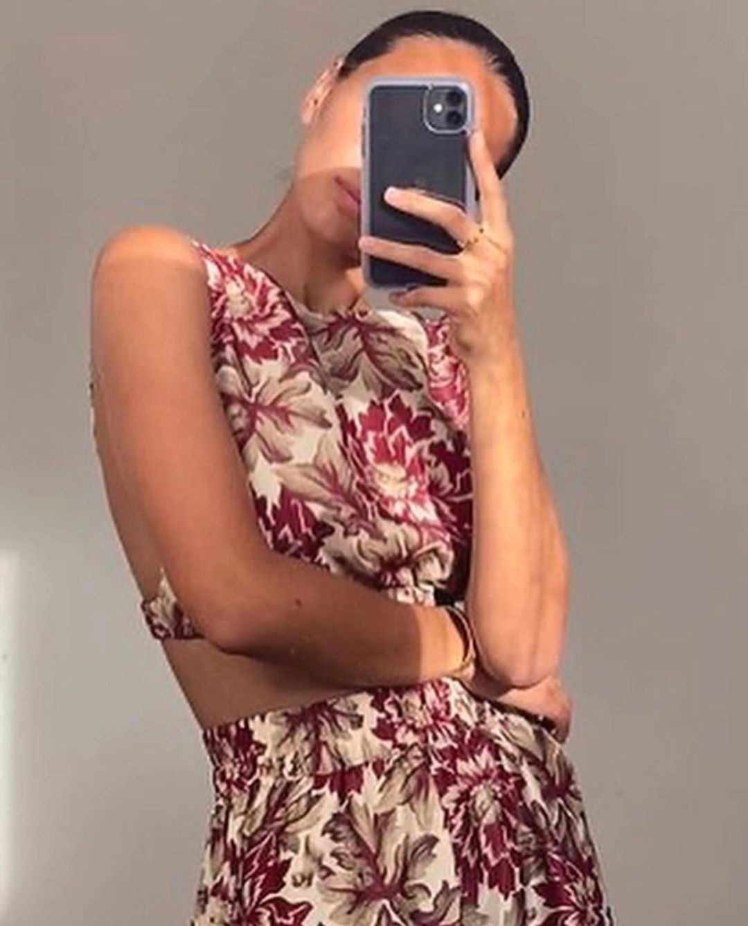 Sir The Label Valletta Midi Floral Print Silk Set | AU 8 for rent on The Volte - main image