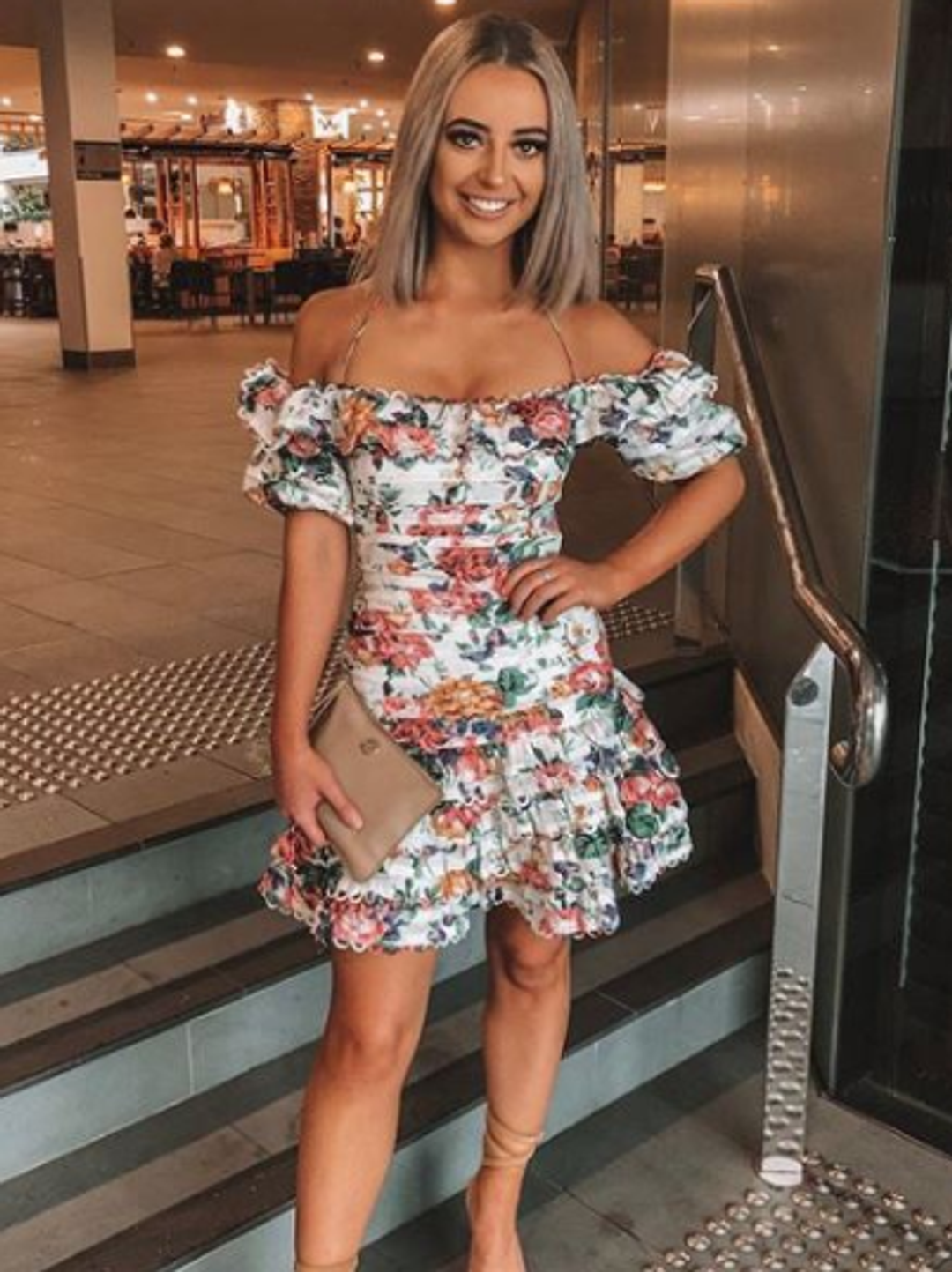 Zimmermann Allia Pintuck Short Dress Size 6 for rent on The Volte - main image