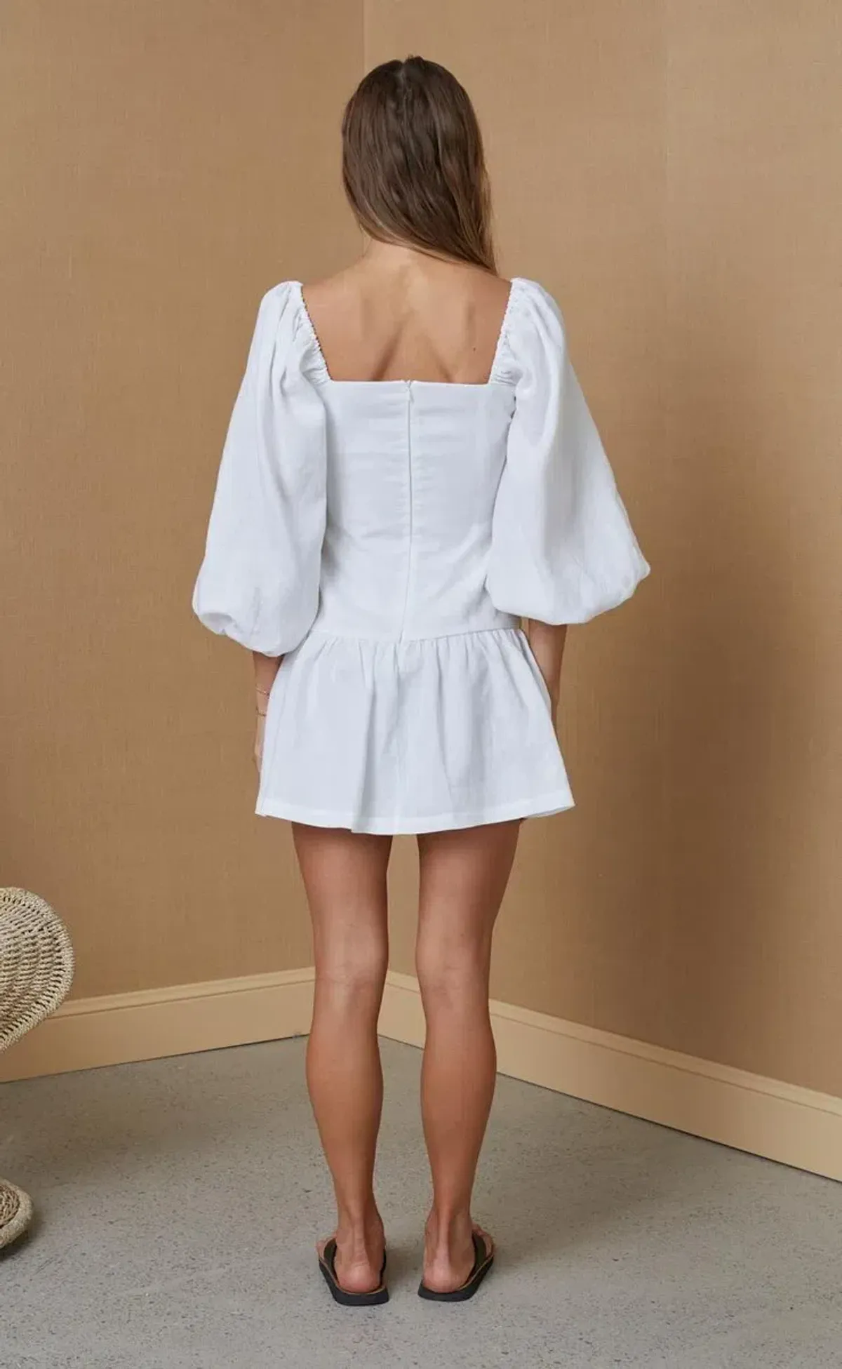 Bec & Bridge Henriette Mini Dress White Size 8 - Image 3