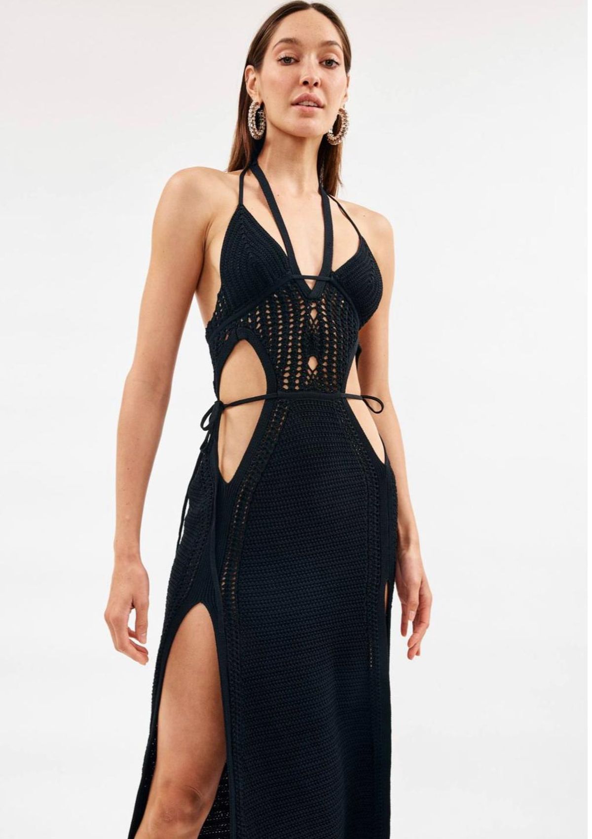 Dion Lee Crotchet Tie Butterfly Dress - Image 3