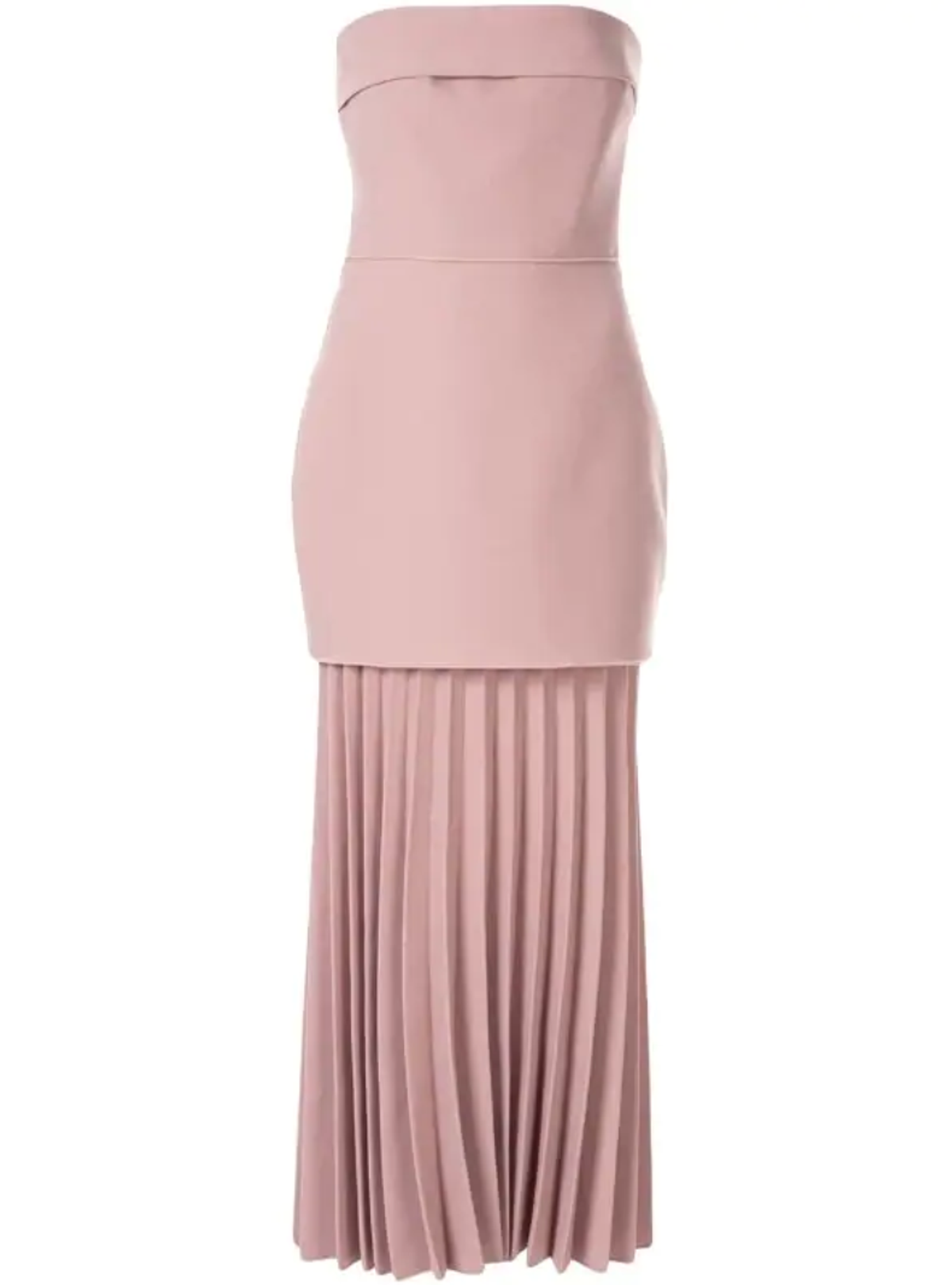 Dion Lee Linear Crepe Pleated Dress Pink Size 10  - Image 2