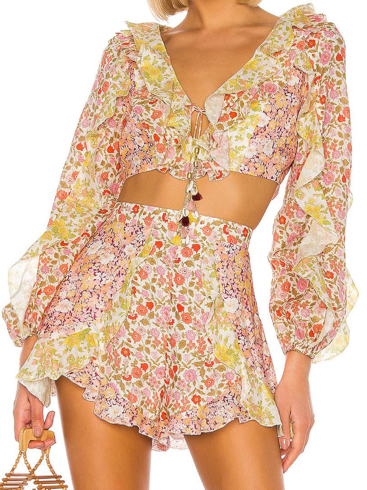 Zimmermann Goldie Spliced Frill Set Size 6 - Image 2