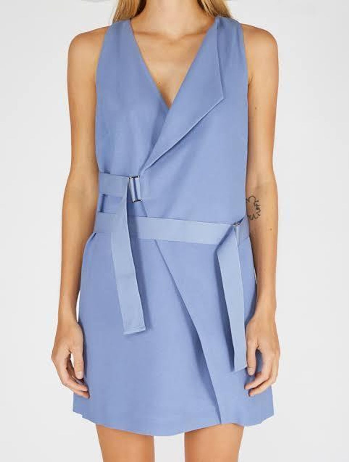 Dion Lee Holster Mini Dress Cornflower size 6 - Image 2