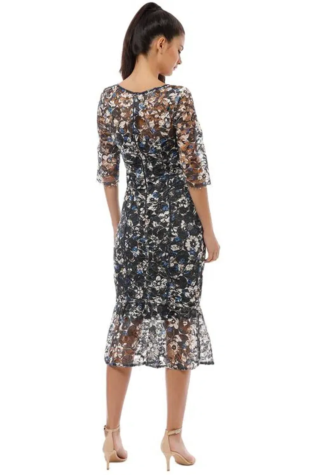 Moss and Spy  Frida Dress Multi Size 12 for rent on The Volte - main image