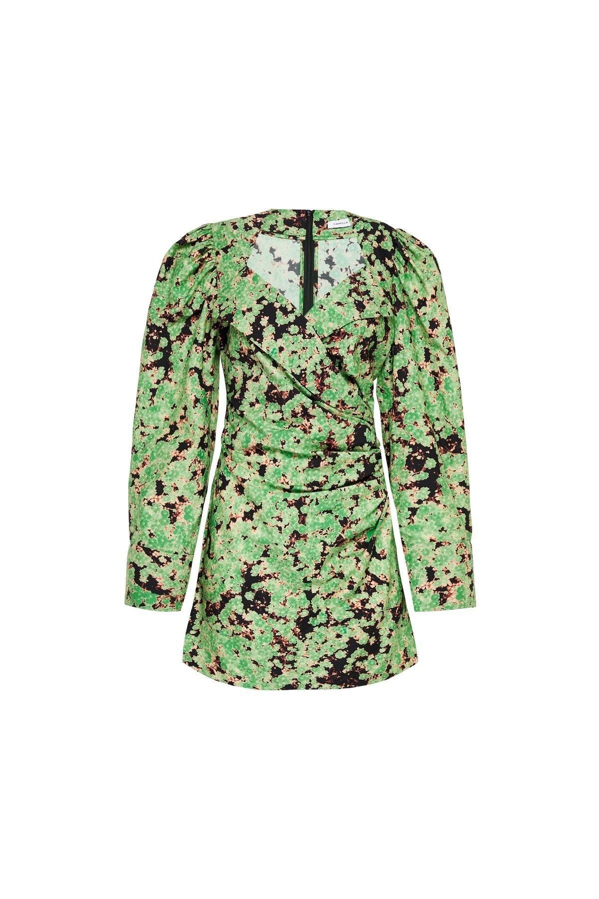CAMILLA AND MARC OCEO MINI WRAPDRESS - Image 1