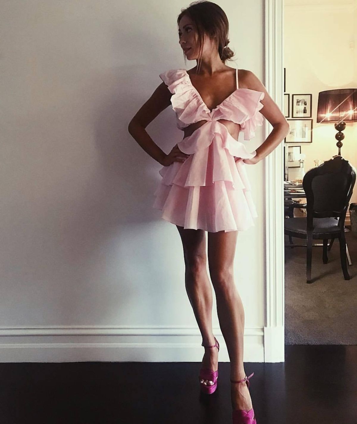 Sofia The Label Rose Pink Dress size 6 - Image 5