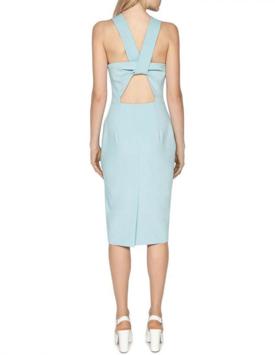 Halter Neck Pencil Dress for rent on The Volte - main image