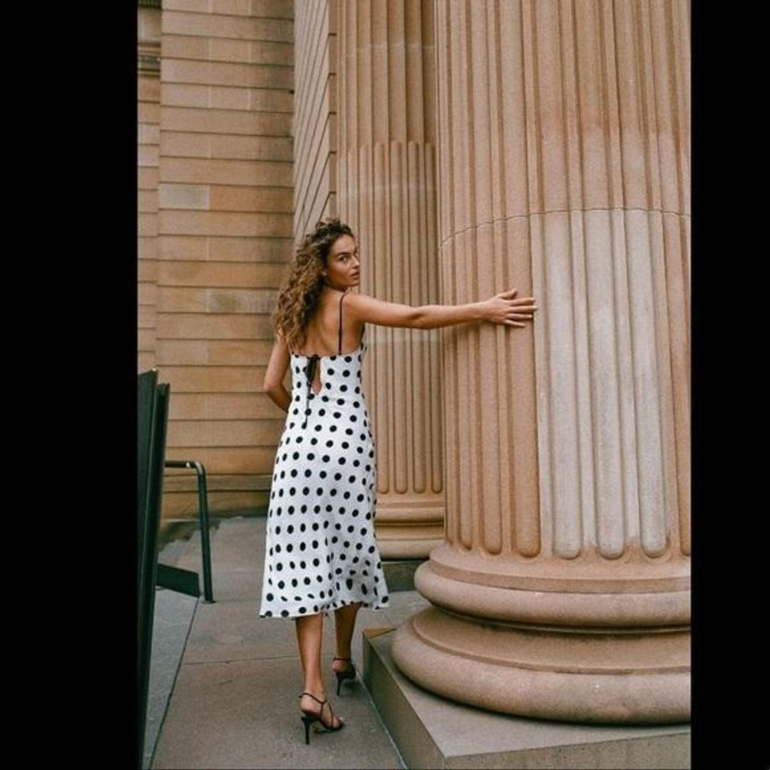 Hansen & Gretel Milena Silk Dress Size M for rent on The Volte - main image