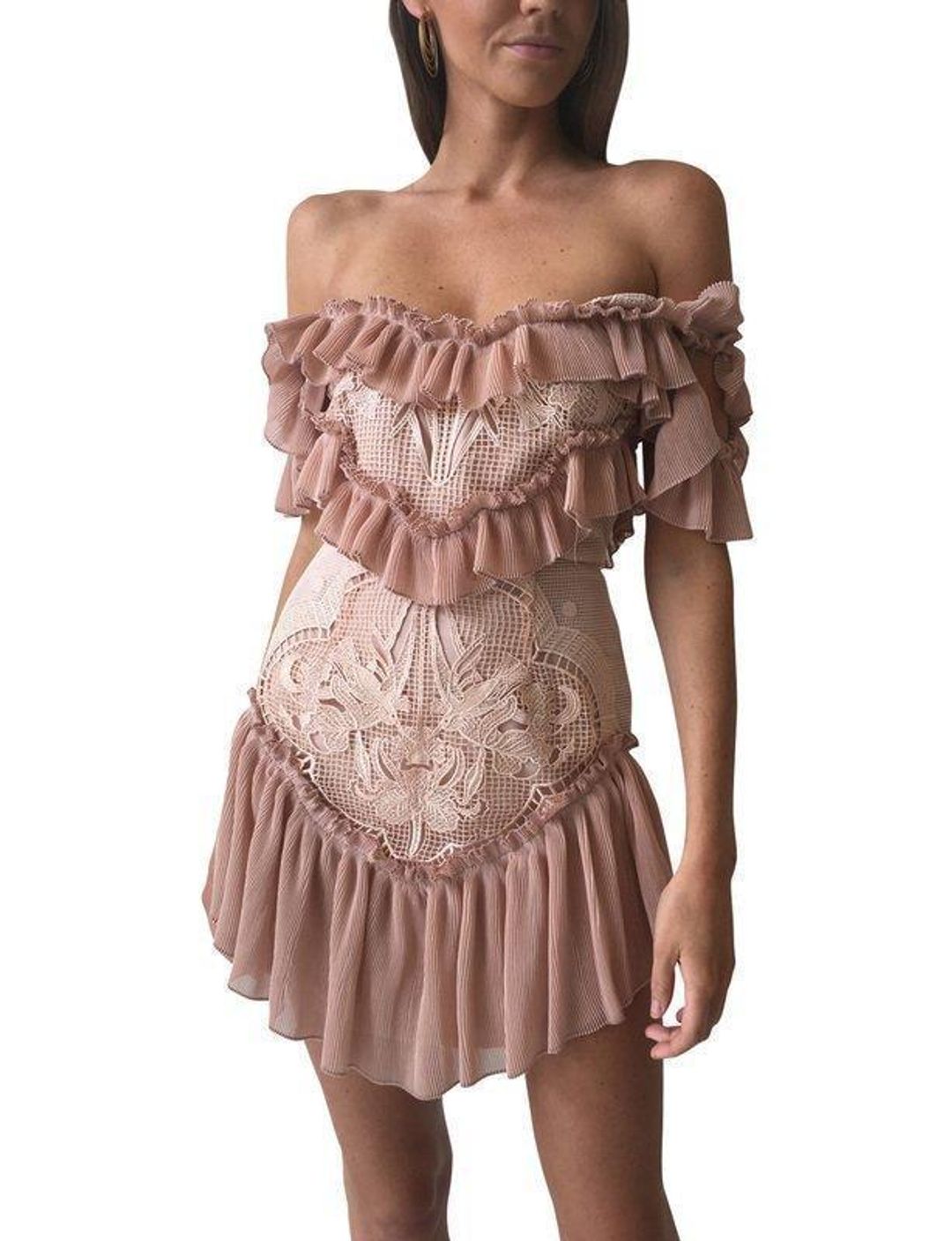 Alice McCall - Lovebirds Pink Dress Size 6 for rent on The Volte - main image