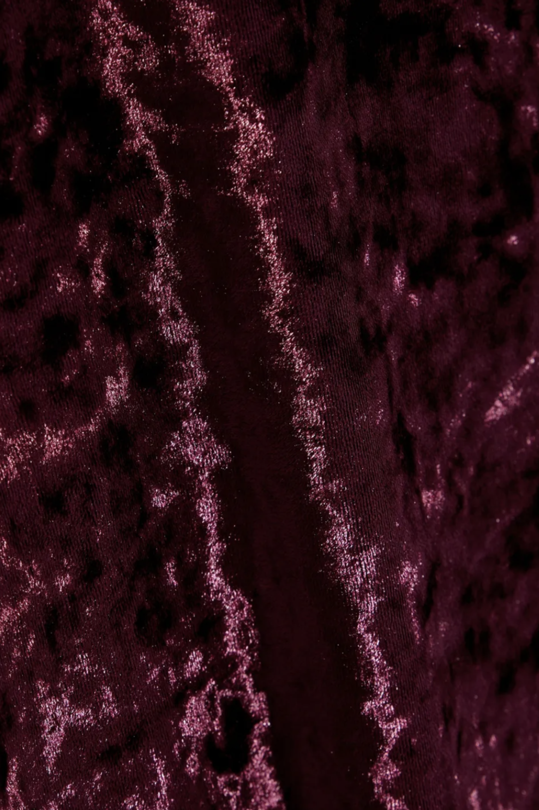 "Caroline Constas" Velvet mock neck dress, burgundy, size 10, RRP $677 for rent on The Volte - main image