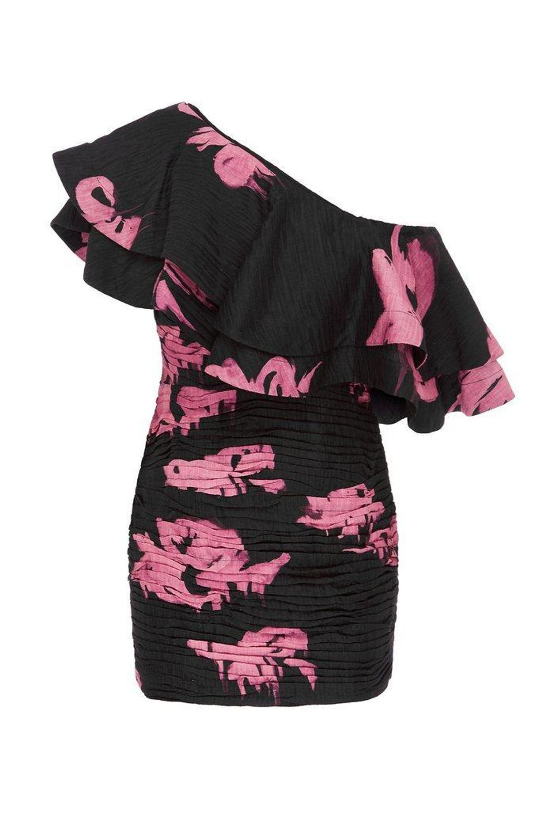 Aje Waves Mini Dress Floral Size 6 for rent on The Volte - main image