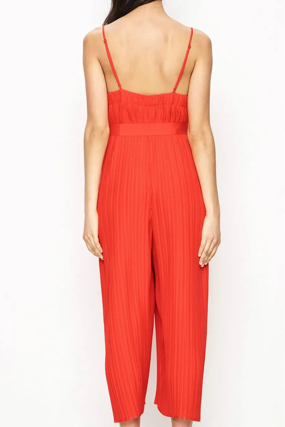 Alice McCall Berry Good Jumpsuit Red Size 6 for rent on The Volte - main image