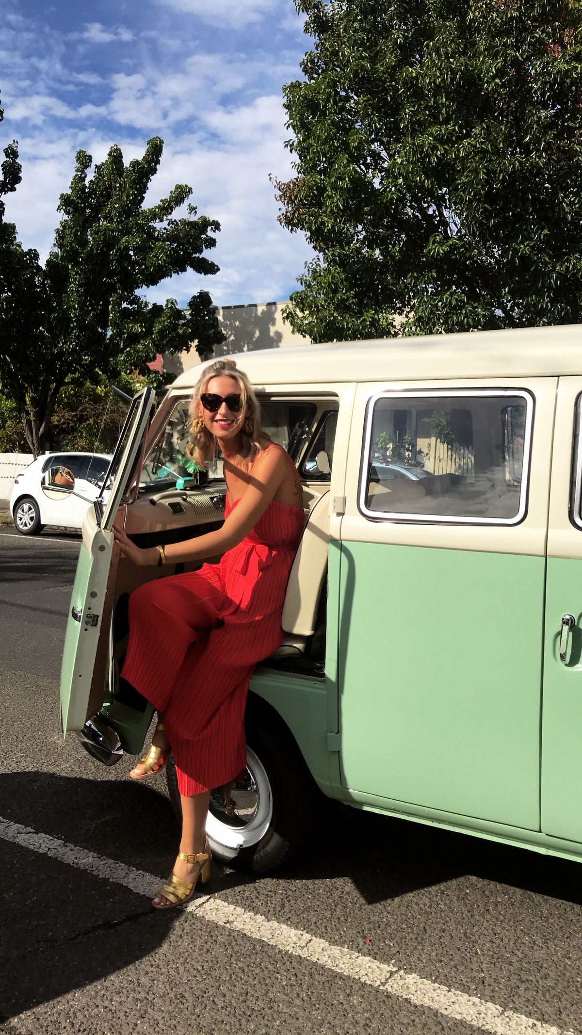 Alice McCall Berry Good Jumpsuit Red Size 6 - Image 4