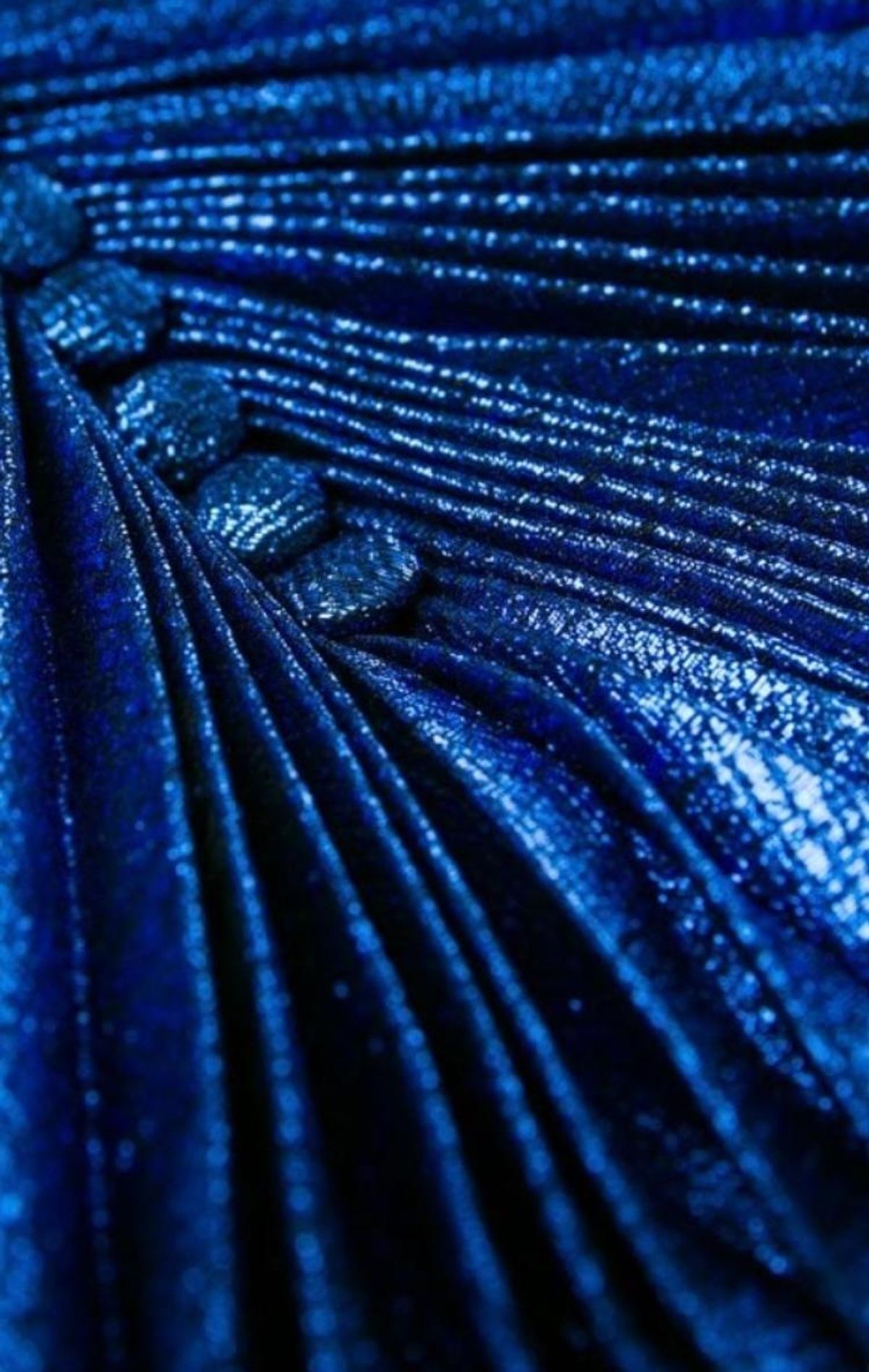 Electric Blue dress by Saint Laurent  - Image 5