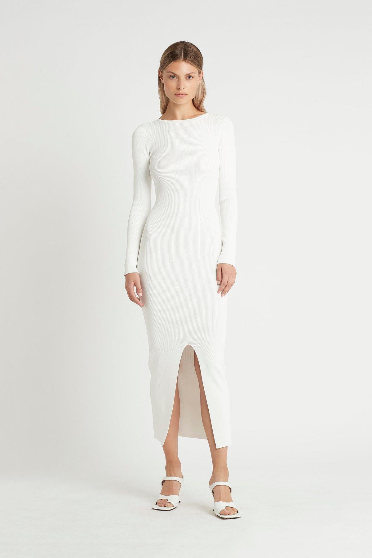 Sir The Label Celle Reversible Dress Midi White | AU 8 - Image 4