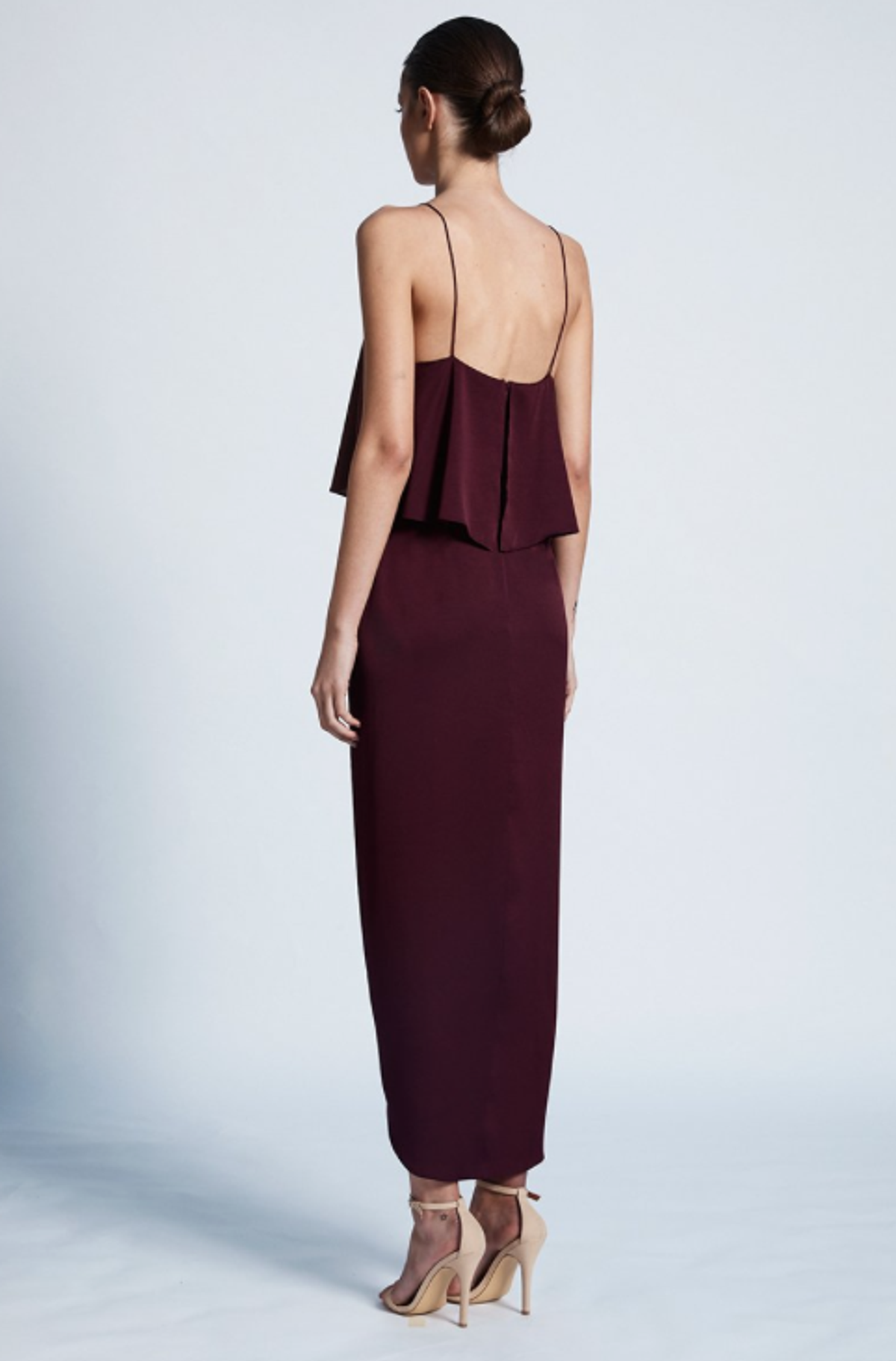 Luxe Cocktail Frill Dress Garnett - Image 4