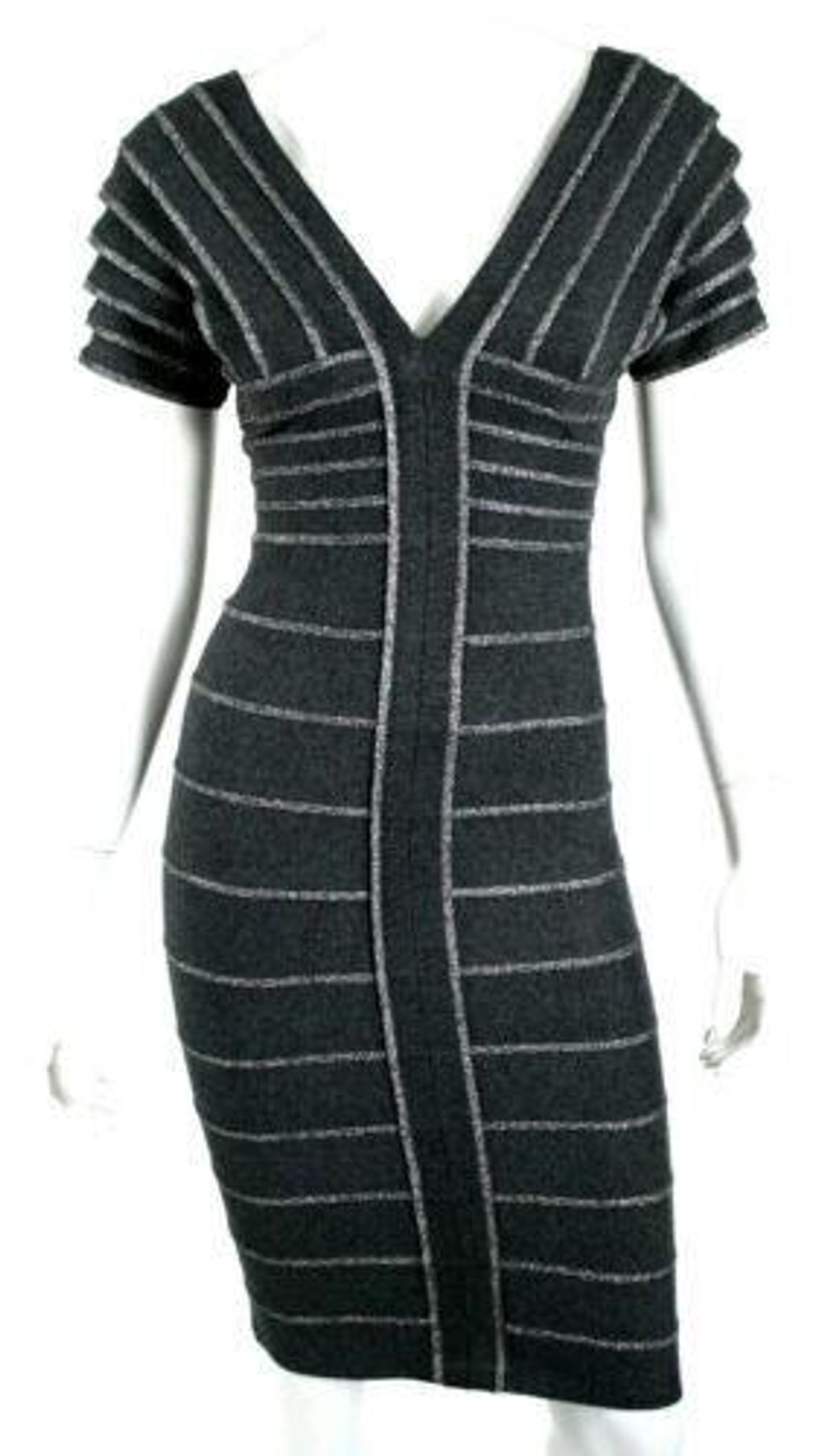 Herve Leger Runway Knit Dress XS - Image 3