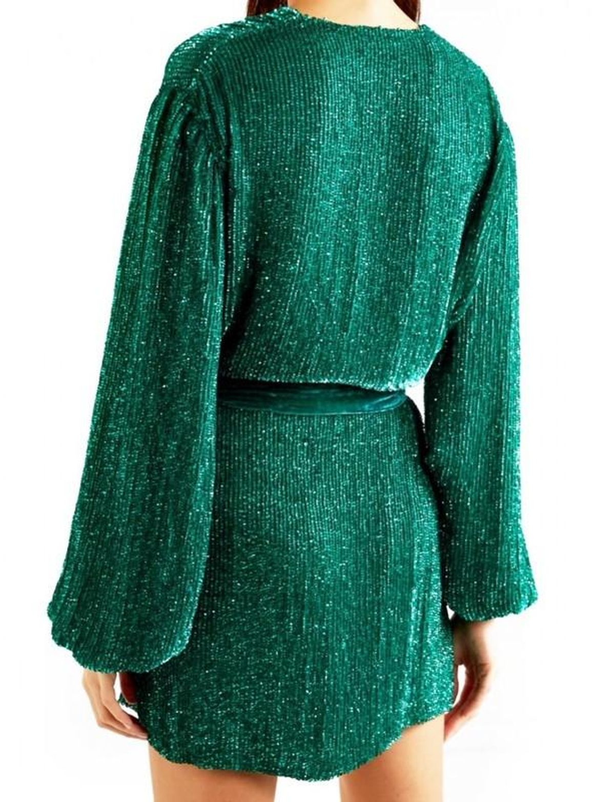 Retrofete Gabrielle Robe Dress in Green Size XS / Au 6 - Image 2