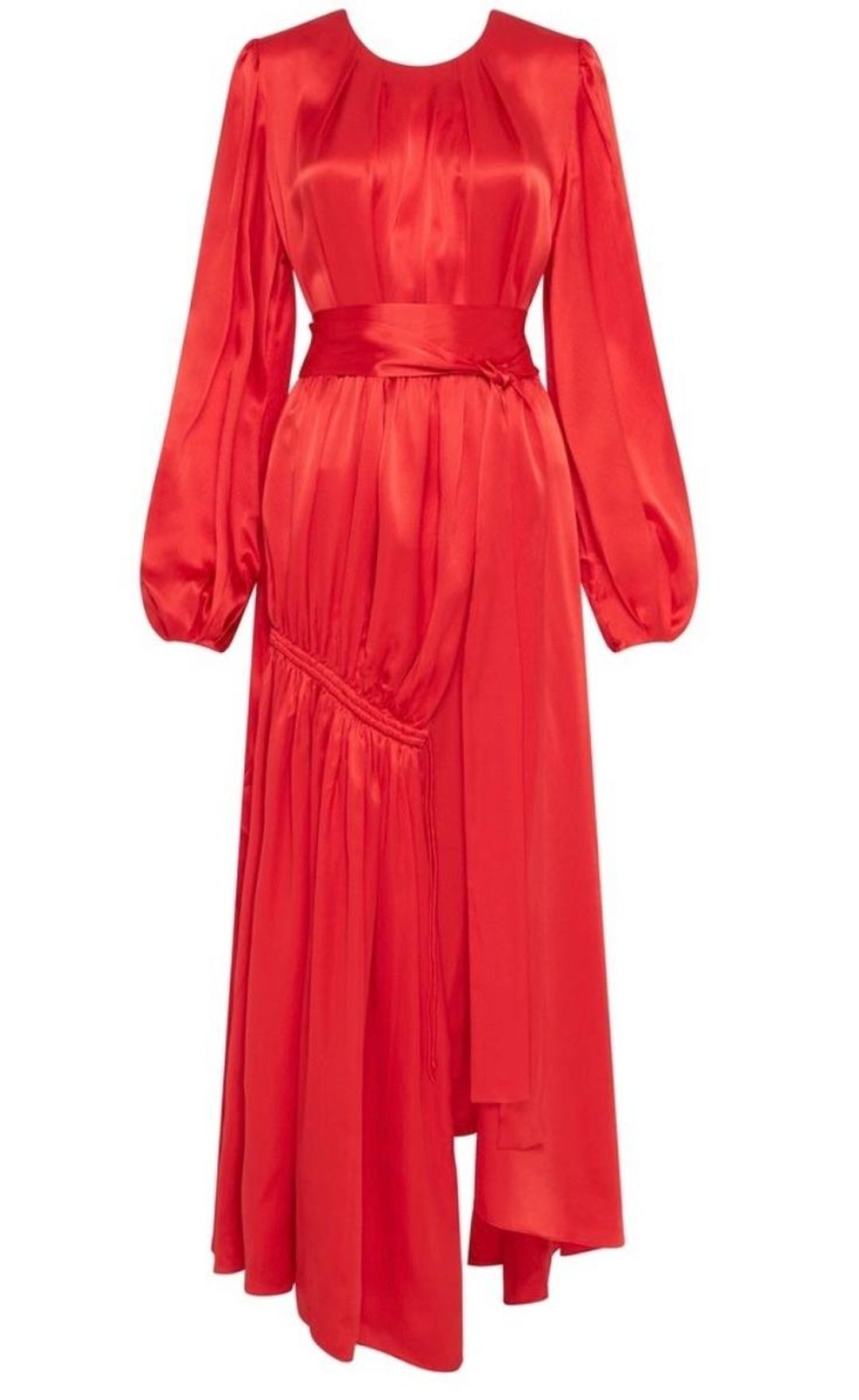 Aje Oxidised Maxi Dress Red Size 12 for rent on The Volte - main image
