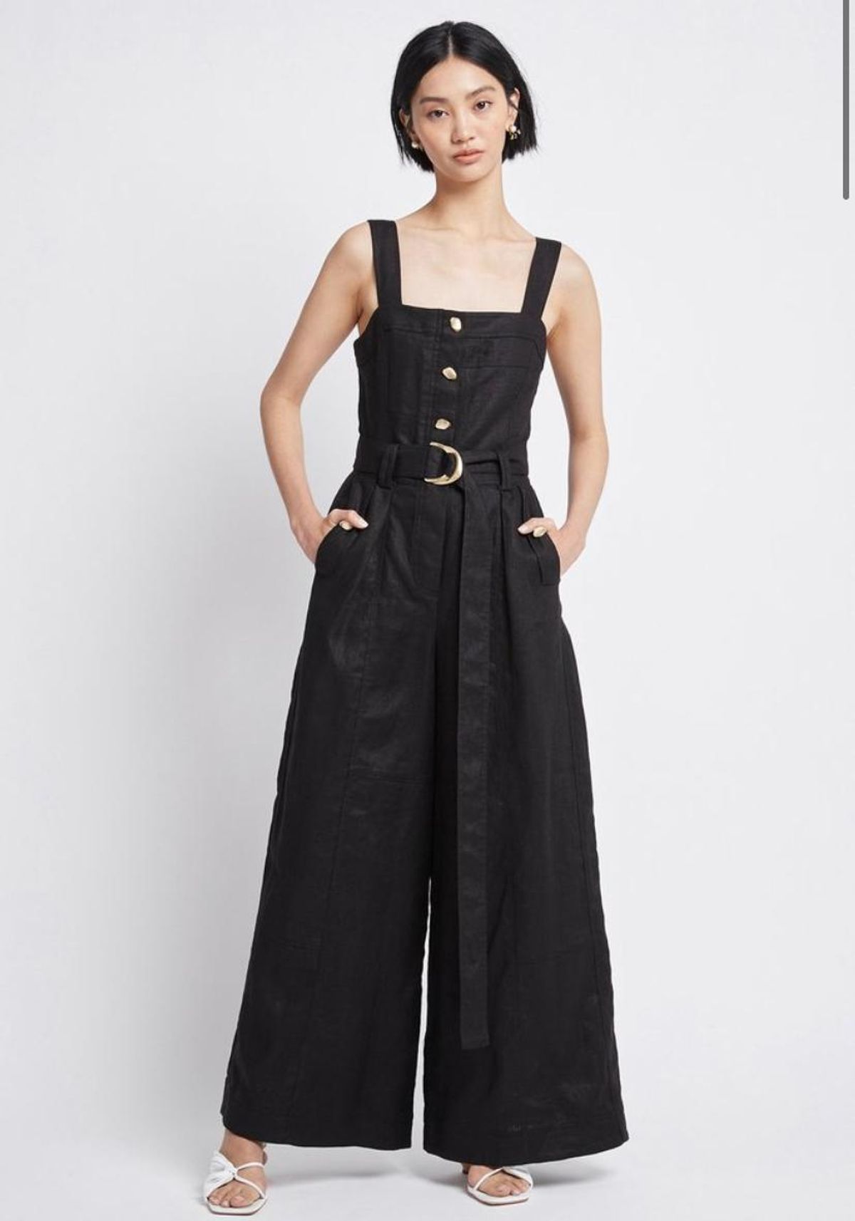Aje Eloise Wide Leg Jumpsuit - Image 1