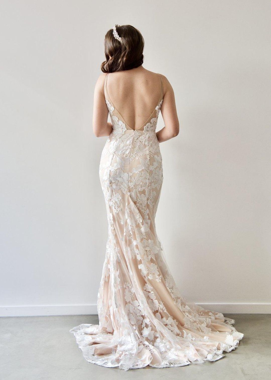 When Freddie Met Lilly Giselle Gown (Blush Underlay) Size 10/12 for rent on The Volte - main image