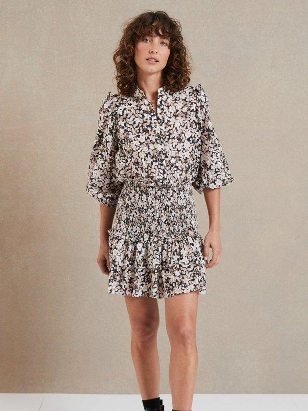 Forbidden Forest Mini Dress Print Size 6 for rent on The Volte - main image