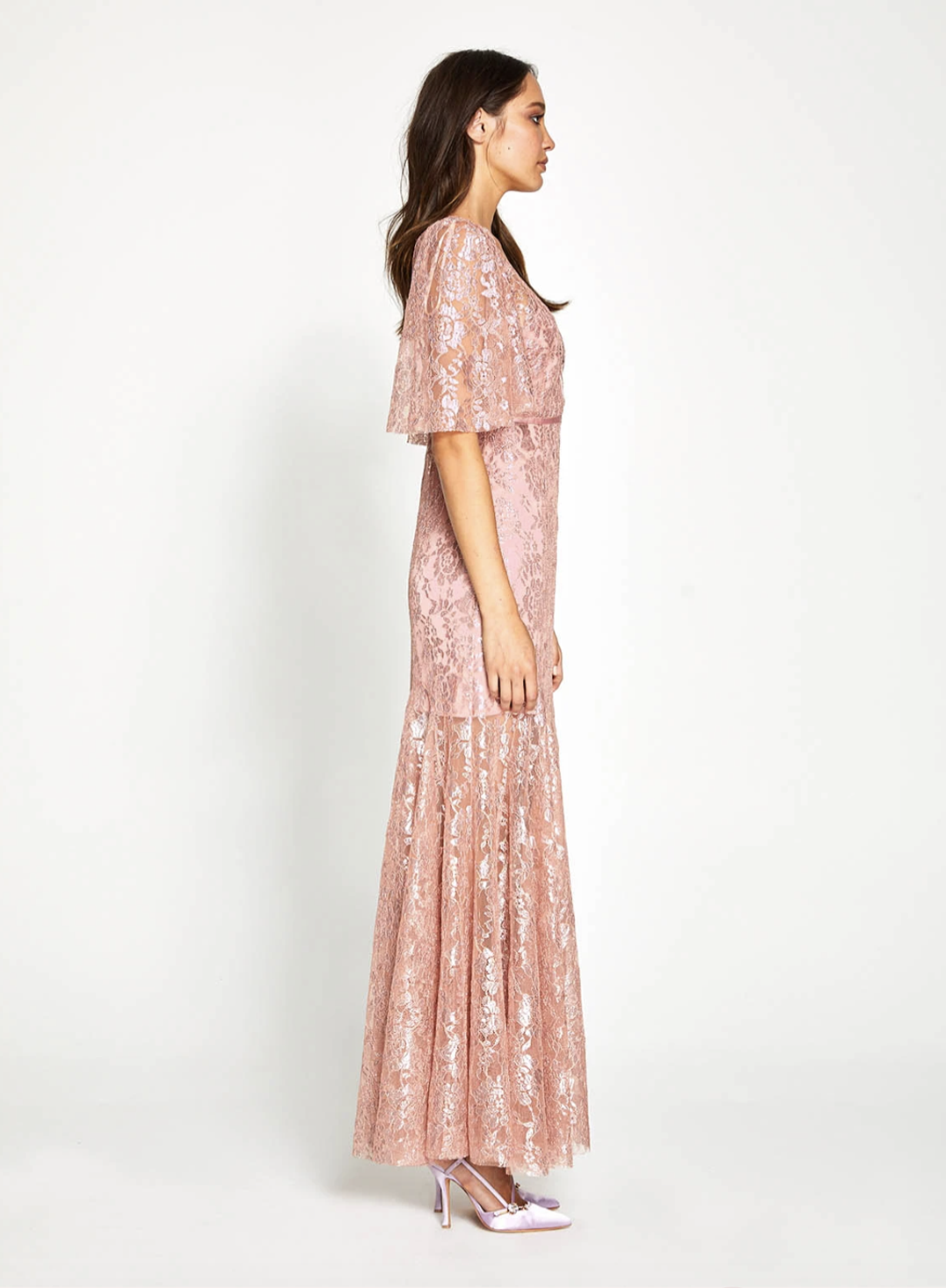  Alice McCall Be Mine Gown Blush Size 4 for rent on The Volte - main image