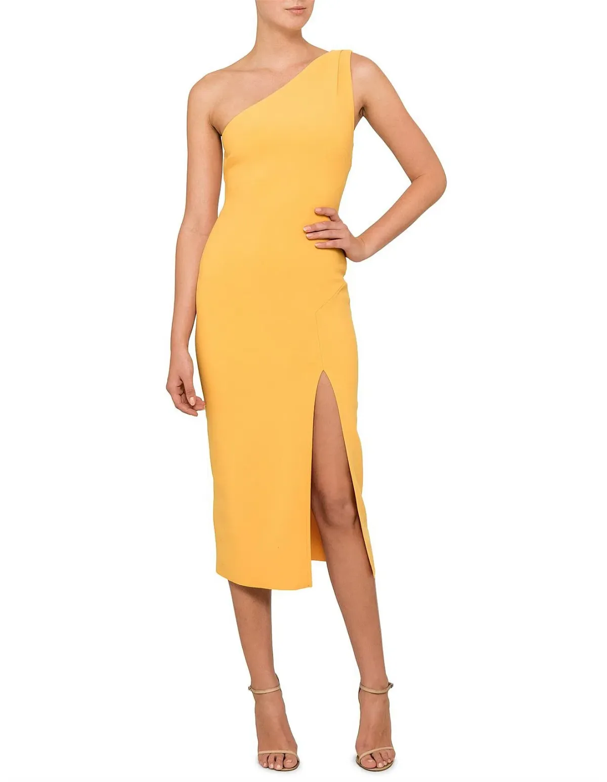 Bec & Bridge Tango Race Midi Dress Mango Size 12 - Image 1