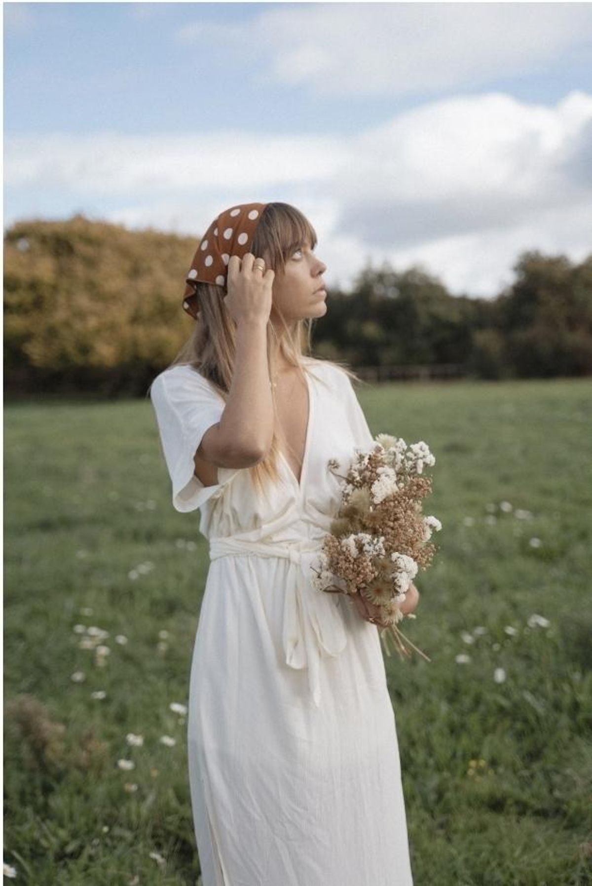 Melody maxi dress buttercream - Image 2