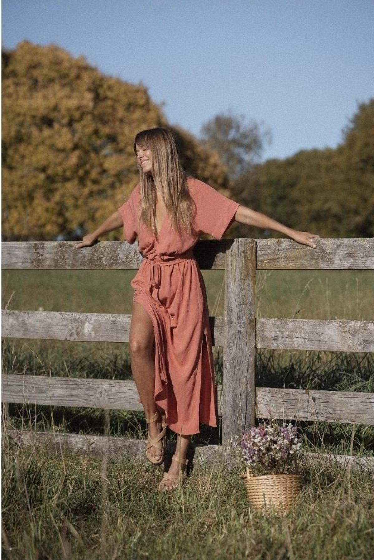 Melody Max dress deep rose - Image 3