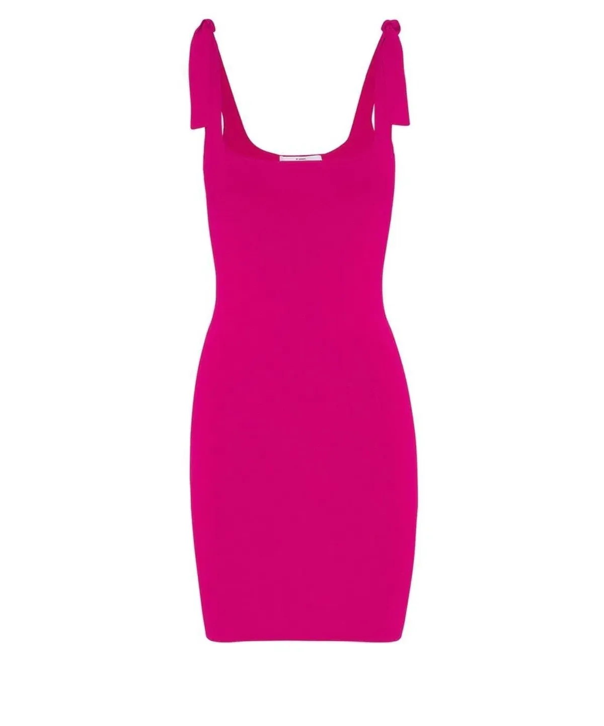 By Johnny Tie Up Knit Mini Dress Pink Size M / AU 10 - Image 4