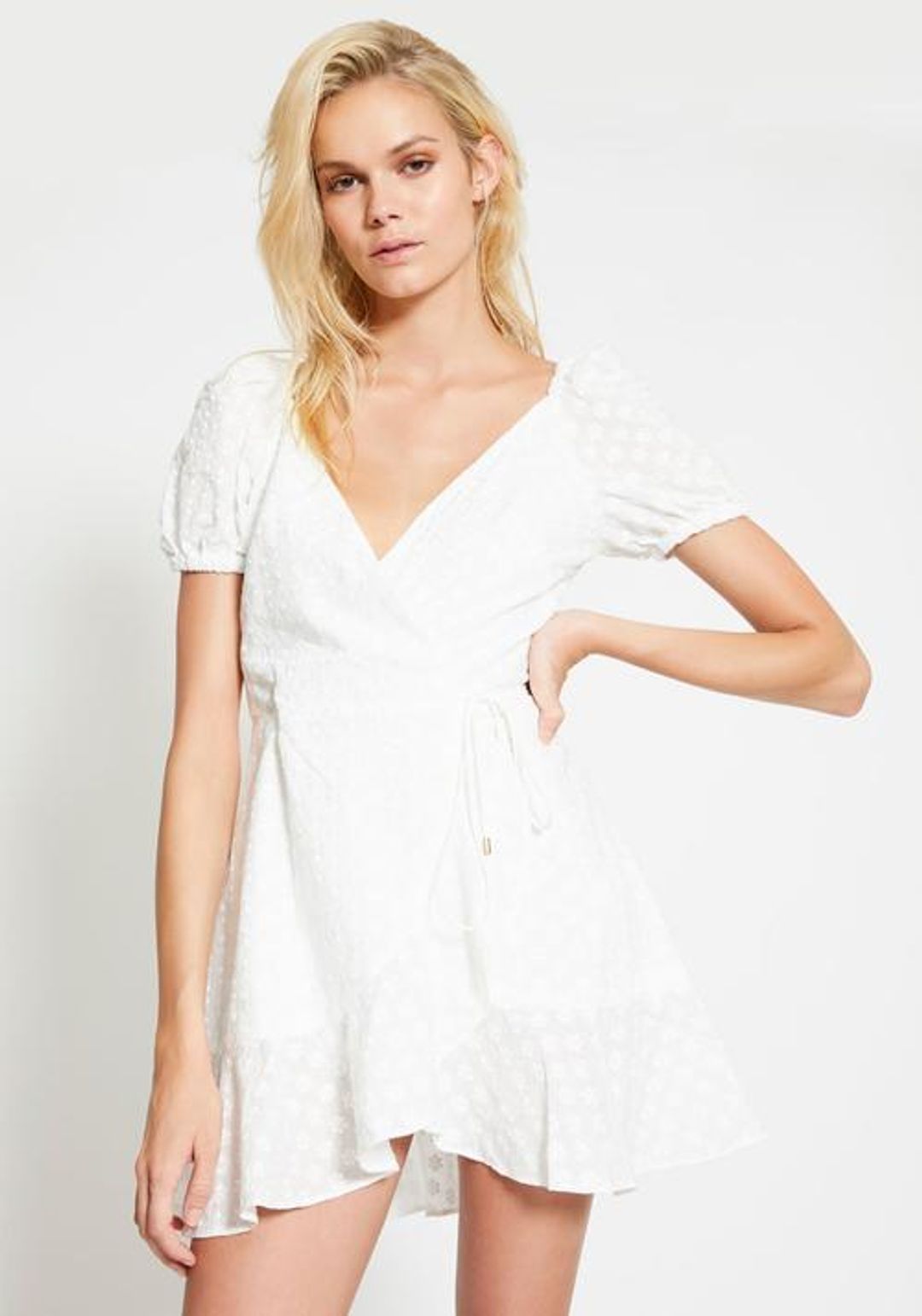 Significant Other Symphony Dress White Size 12  for rent on The Volte - main image