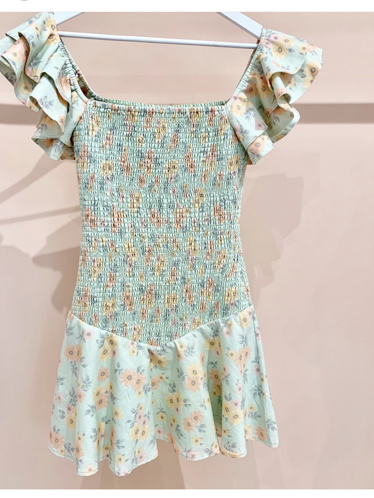 By Nicola Verde mini dress Pistachio size 8 - Image 3