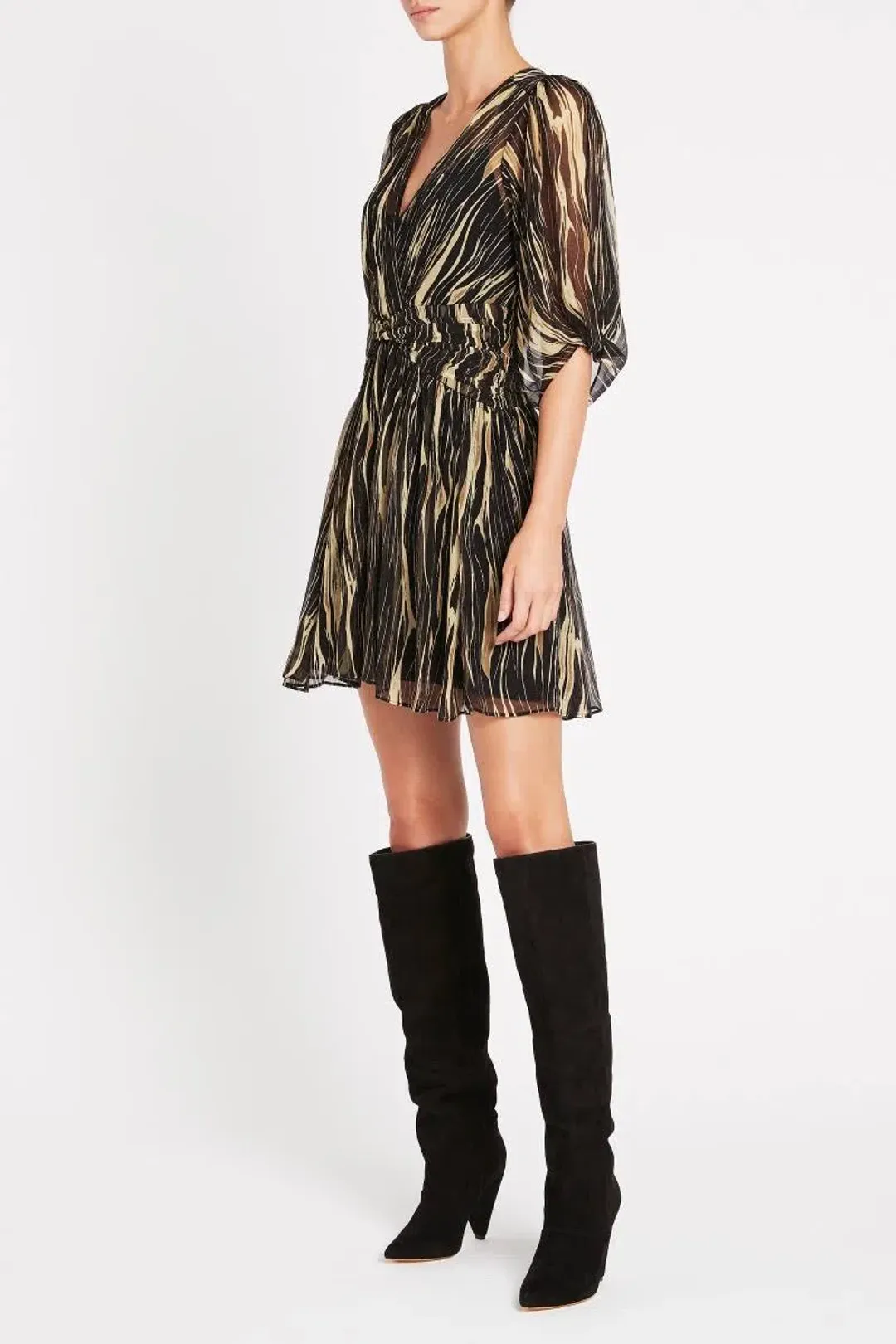 Sass & Bide Crave You Dress Print Size 12 for rent on The Volte - main image