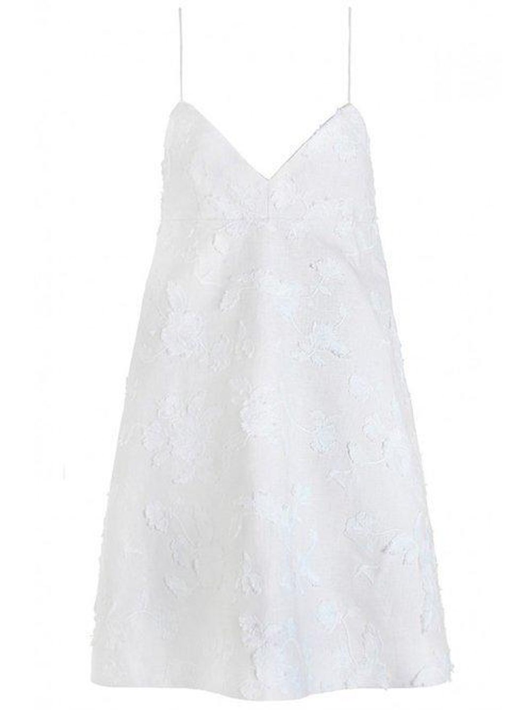 Zimmermann Mischief Dawning Mini Dress Pearl Size 8 for rent on The Volte - main image
