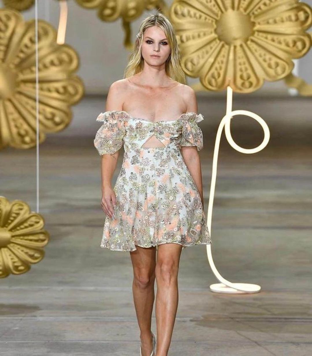 Alice McCall Celestial mini green size 8 for rent on The Volte - main image